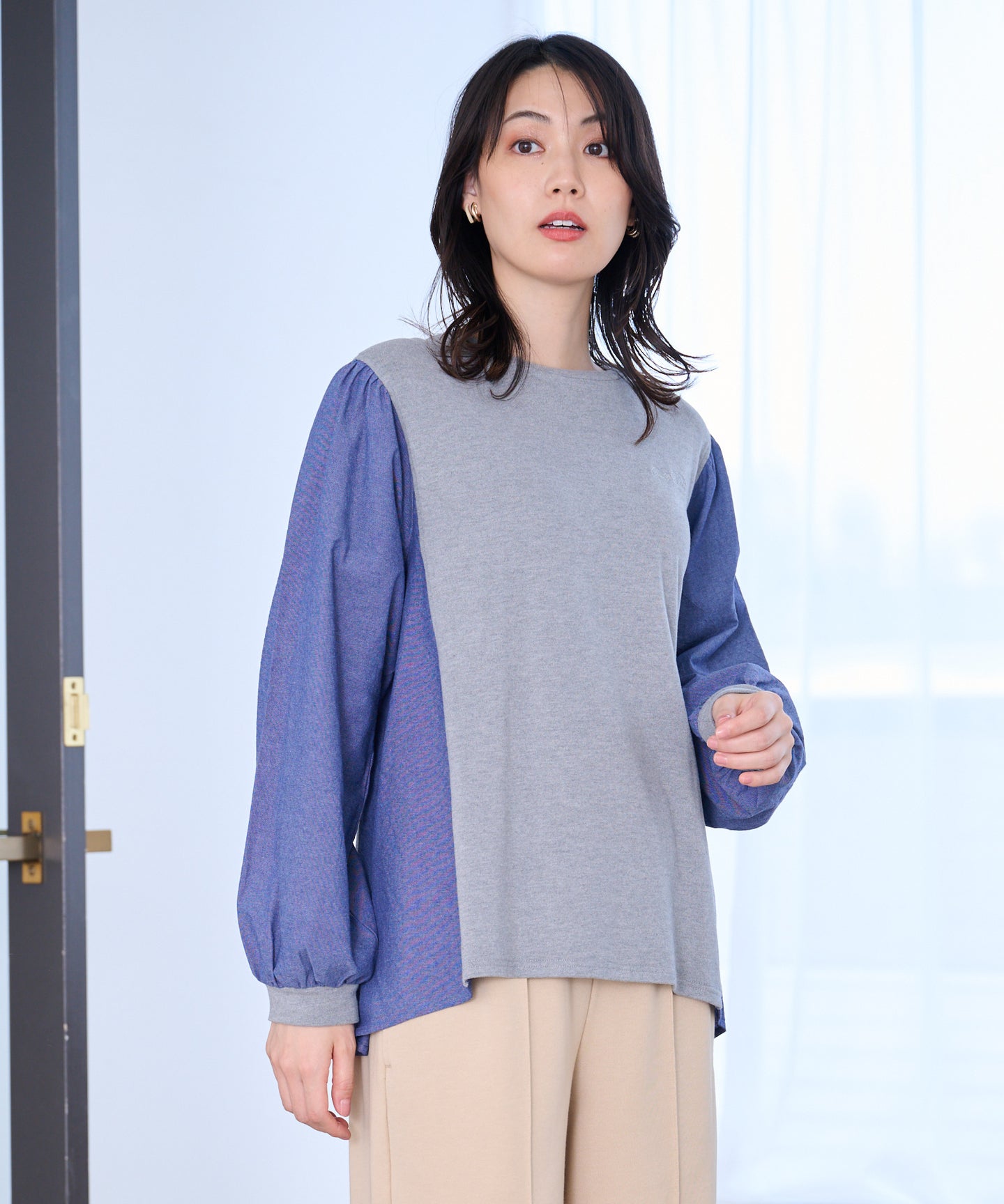 Arnold Palmer マシュマロ天竺 ドッキングプルオーバー